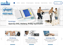 Tablet Screenshot of marku-medical.pl